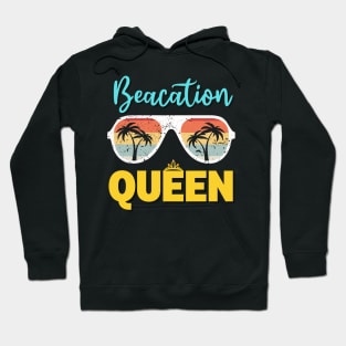 Baecation Queen 2023 Couples Bae Queen Vacay Mode Beach Trip Hoodie